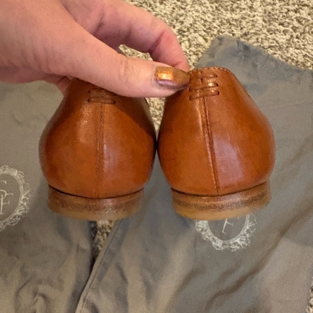 Sarah Flint Natalie Flats Sz 36 Brown - Picture 5 of 9